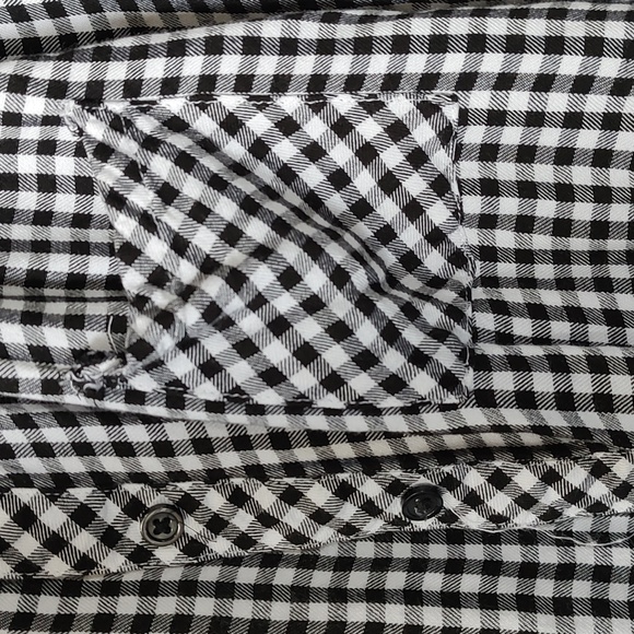 Canyon River Blues Gingham Button Up Blouse - Picture 4 of 11
